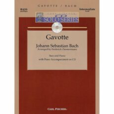 Bach -- Gavotte for Bass and Piano