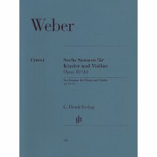 Weber -- Six Sonatas, Op.10b for Violin and Piano